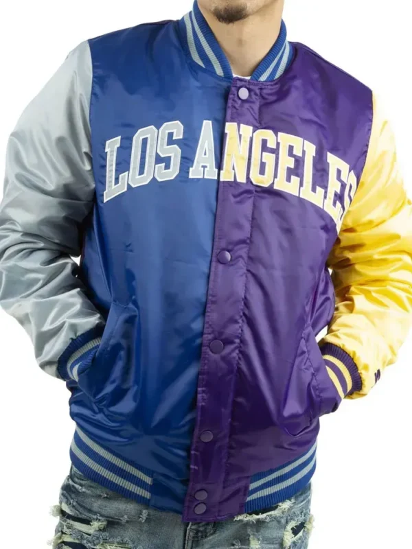 Los Angeles Arch Satin Jacket