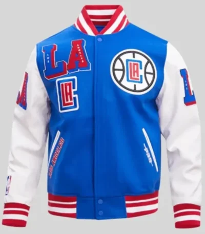 Los Angeles Clippers Mashup Varsity Jacket