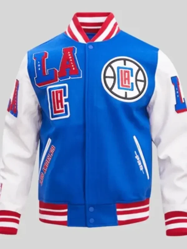 Los Angeles Clippers Mashup Varsity Jacket