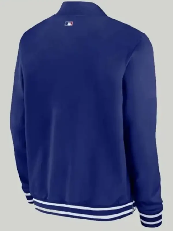 Los Angeles Dodgers Zip Up Bomber Jacket