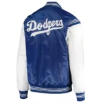 Los Angeles Dodgers Enforce Varsity Blue/White Satin Jacket