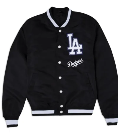 Los Angeles Dodgers Logo Select Black Jacket