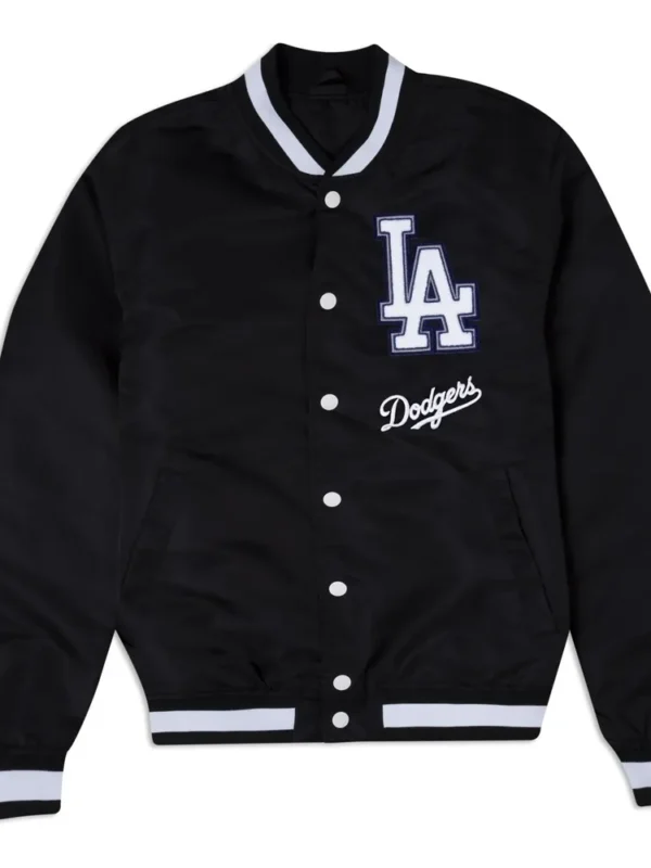 Los Angeles Dodgers Logo Select Black Jacket