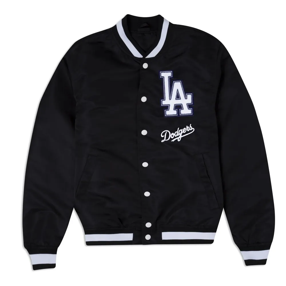 Los Angeles Dodgers Logo Select Black Jacket Los Angeles Dodgers Logo Select Black Jacket