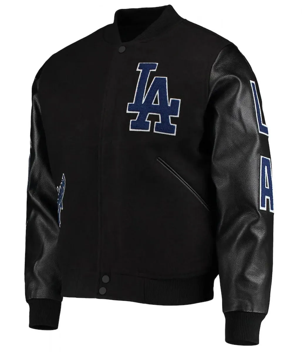 Los Angeles Dodgers Logo Varsity Full-Zip Jacket Los Angeles Dodgers Logo Varsity Full-Zip Jacket