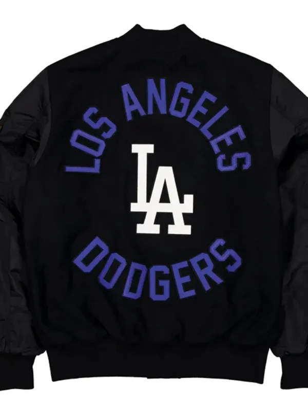 Los Angeles Dodgers MA-1 Historic Varsity Jacket
