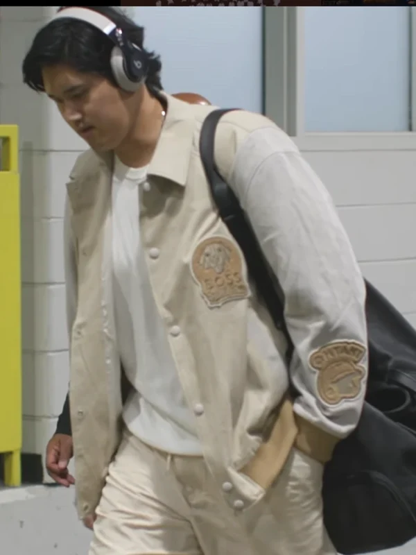 Shohei Ohtani varsity jacket