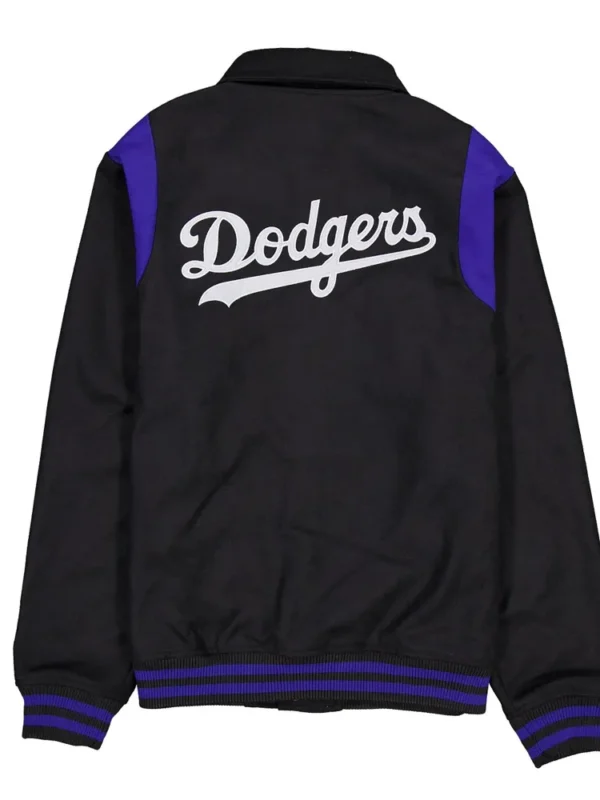 Los Angeles Dodgers Sport Night Teddy Varsity Jacket