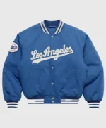 LA Dodgers Royal Blue Varsity Jacket