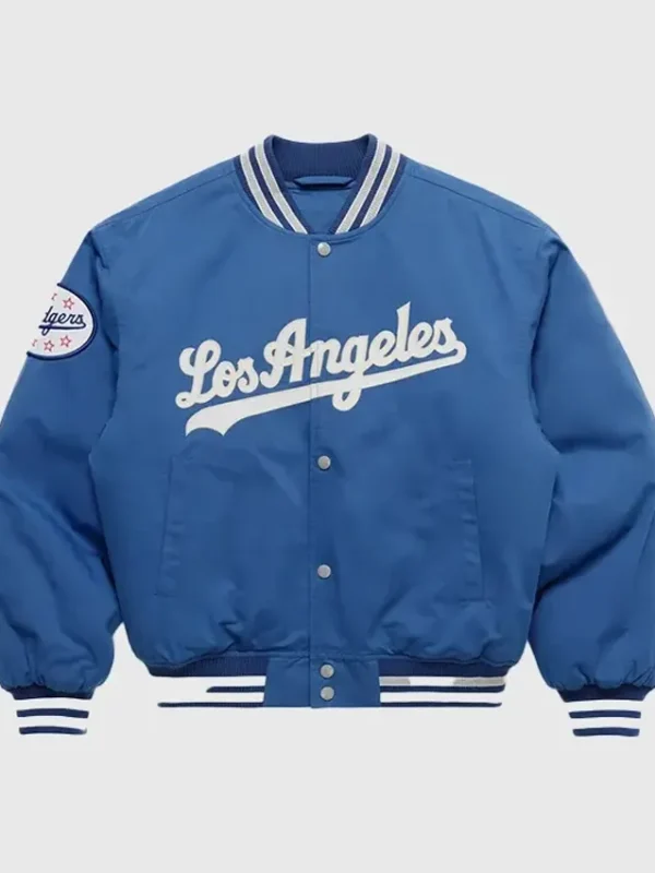 LA Dodgers Royal Blue Varsity Jacket