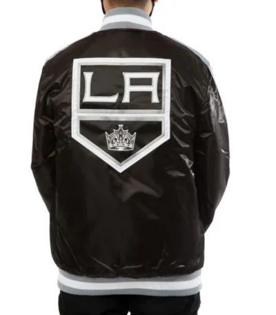Los Angeles Kings Varsity Satin Jacket