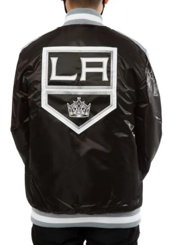 Los Angeles Kings Varsity Satin Jacket