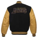 Los Angeles Lakers Black Gold Varsity Jacket