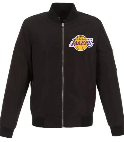 Los Angeles Lakers Bomber Nylon Lightweight Jacket