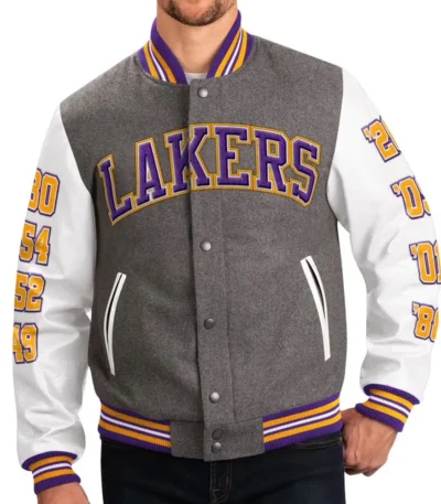Los Angeles Lakers Challenger Varsity Jacket
