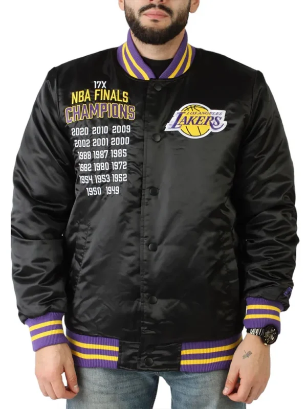 Los Angeles Lakers Champions 17X Jacket