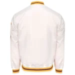 Los Angeles Lakers City Collection White Varsity Satin Jacket