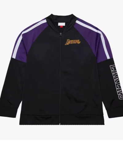 Los Angeles Lakers Color Blocked Full-Zip Track Jacket