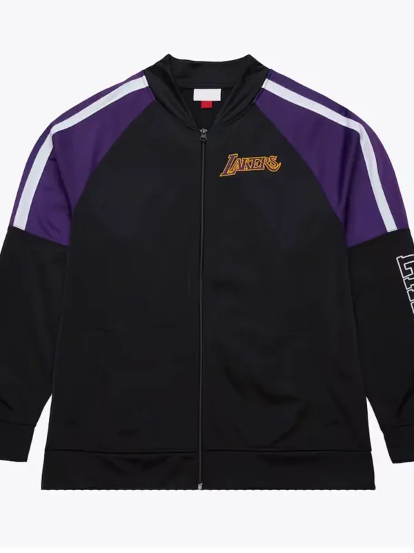 Los Angeles Lakers Color Blocked Full-Zip Track Jacket