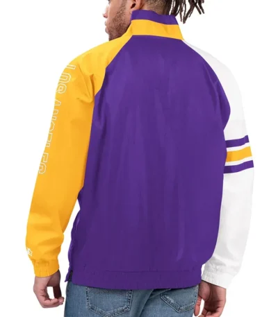 Los Angeles Lakers Elite Half Zip Pullover Jacket
