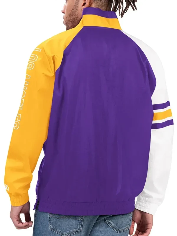 Los Angeles Lakers Elite Half Zip Pullover Jacket