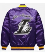 Los Angeles Lakers Exclusive Purple Satin Jacket