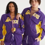 Los Angeles Lakers Full-Zip Purple Track Jacket