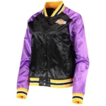 Los Angeles Lakers Hardwood Classics Raglan Satin Jacket