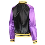 Los Angeles Lakers Hardwood Classics Raglan Satin Jacket