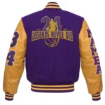 Los Angeles Lakers Kobe Bryant Mamba Letterman Jacket