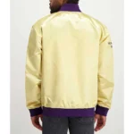 Los Angeles Lakers Lightweight Gold Satin Jacket