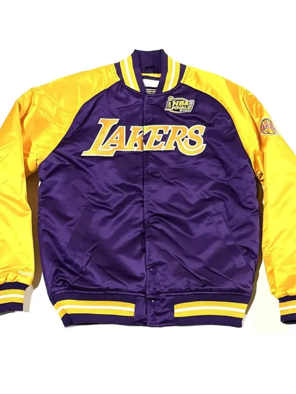 Los Angeles Lakers NBA Finals 2000 Satin Jacket