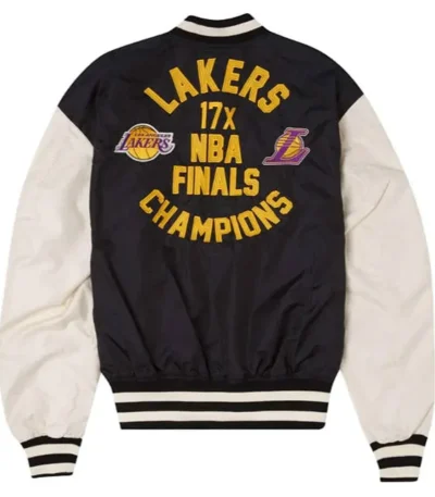 Los Angeles Lakers New Era Bomber Jacket