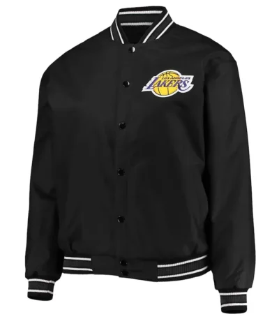 Los Angeles Lakers Poly-Twill Black Jacket
