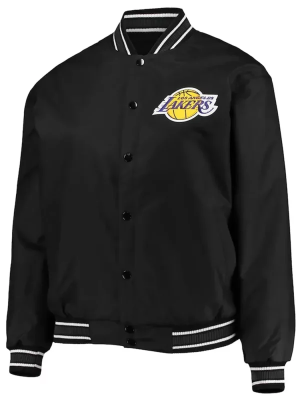 Los Angeles Lakers Poly-Twill Black Jacket