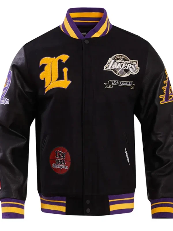 Los Angeles Lakers Prep Varsity Jacket