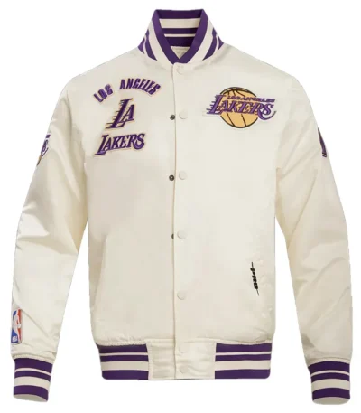 Los Angeles Lakers Retro Classic Rib Jacket