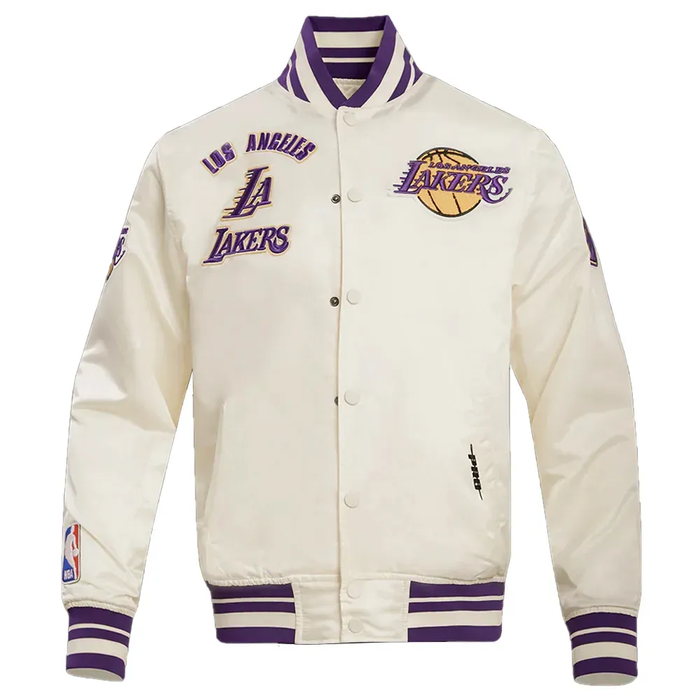 Los Angeles Lakers Retro Classic Rib Jacket Los Angeles Lakers Retro Classic Rib Jacket