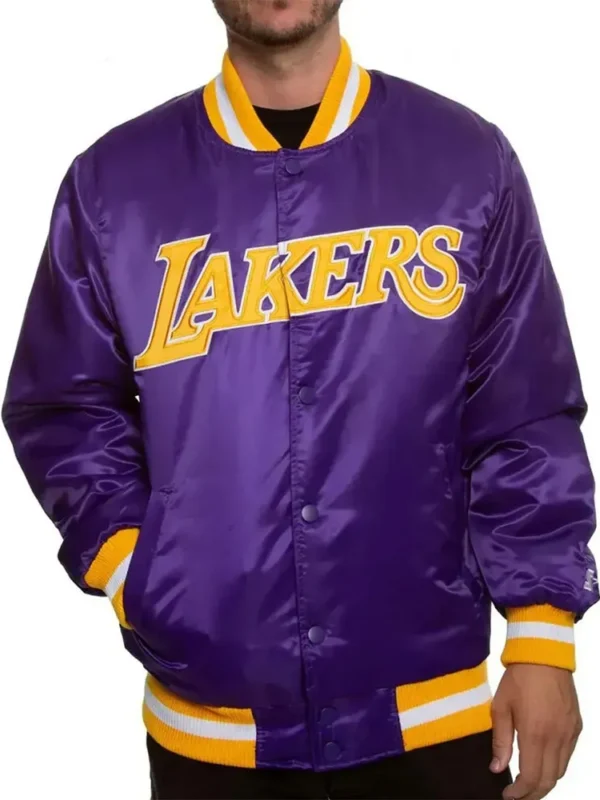 Los Angeles Lakers Snoop Dogg Purple Jacket