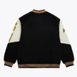 Los Angeles Lakers Team History Black Vintage Logo Varsity Jacket