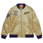 Los Angeles Lakers Team OG 2.0 Gold Satin Jacket