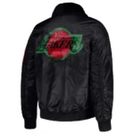 Los Angeles Lakers Ty Mopkins Black Jacket