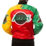 Los Angeles Lakers Ty Mopkins Red Black Jacket