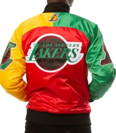 Los Angeles Lakers Ty Mopkins Red Black Jacket