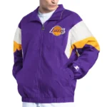 Los Angeles Lakers Yard Line Purple Full-Zip Jacket
