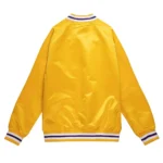 Los Angeles Lakers Yellow Lightweight Satin Jacket