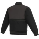 Los Angeles Lakers Youth Black and Charcoal Poly-Twill Jacket