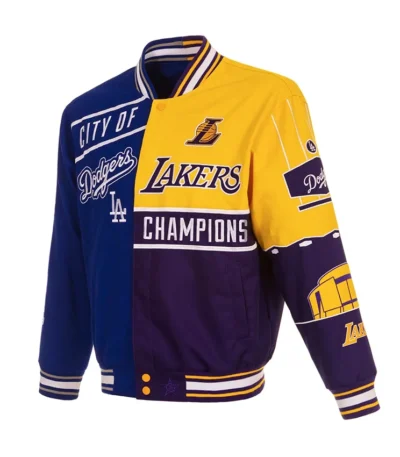 Los Angeles Lakers and Dodgers City of Champions Jacket