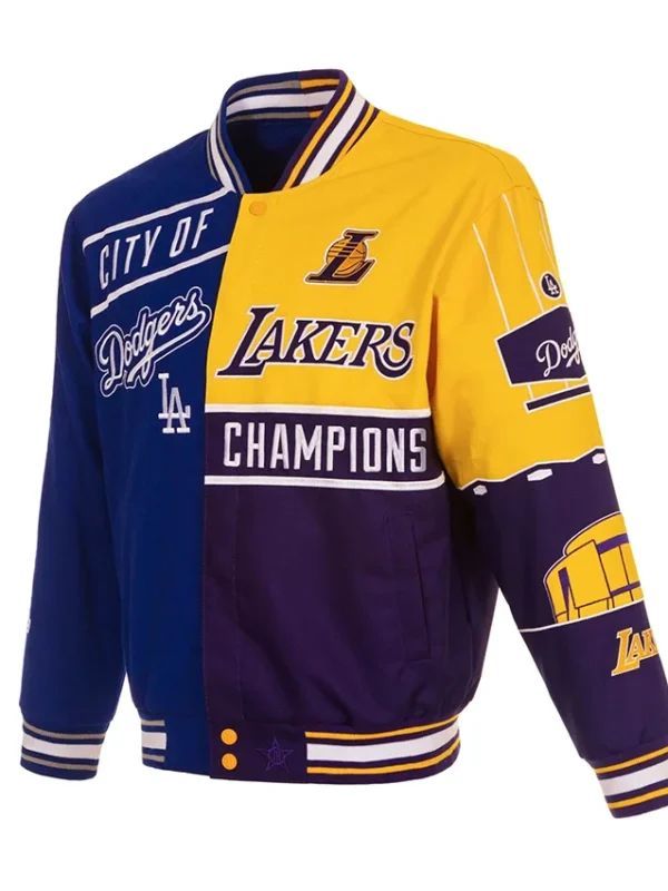 Los Angeles Lakers and Dodgers City of Champions Jacket