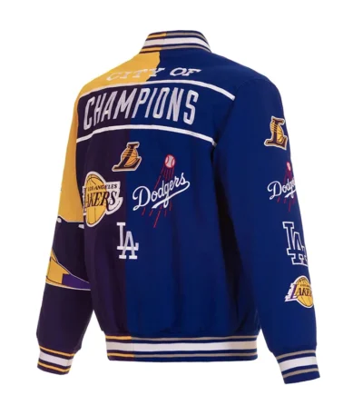 Los Angeles Lakers and Dodgers City of Champions Jacket